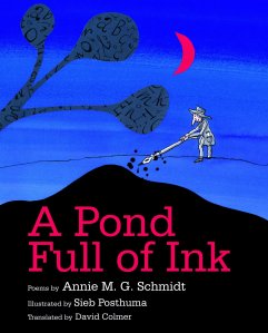 a pond full of ink