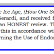 fcc LUG DAWN OF THE ICE AGE 2014
