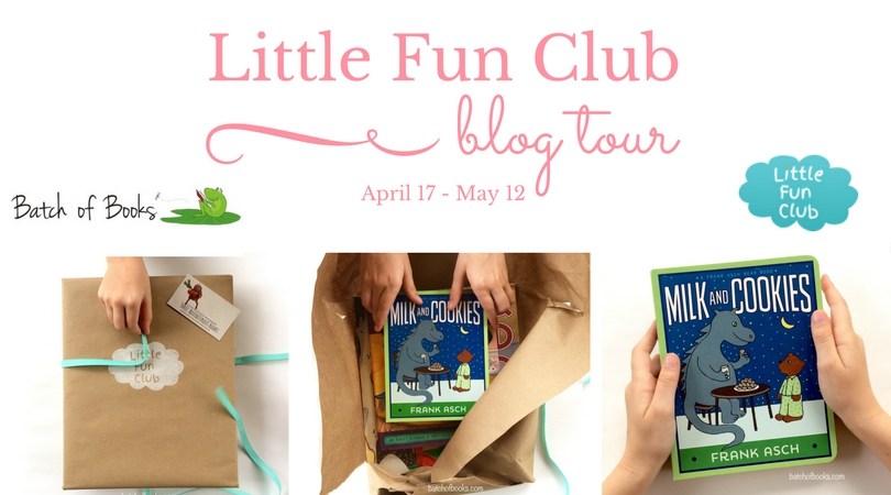 Little Fun Club blog tour. A subscription box for children's books. Great for kids ages 0-12.